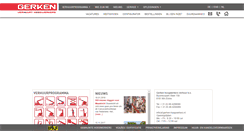 Desktop Screenshot of gerken-hoogwerkers.nl